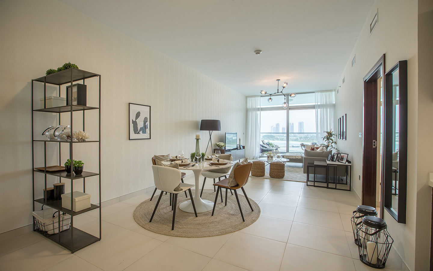 Azure residences lighting at palm jumeirah UAE