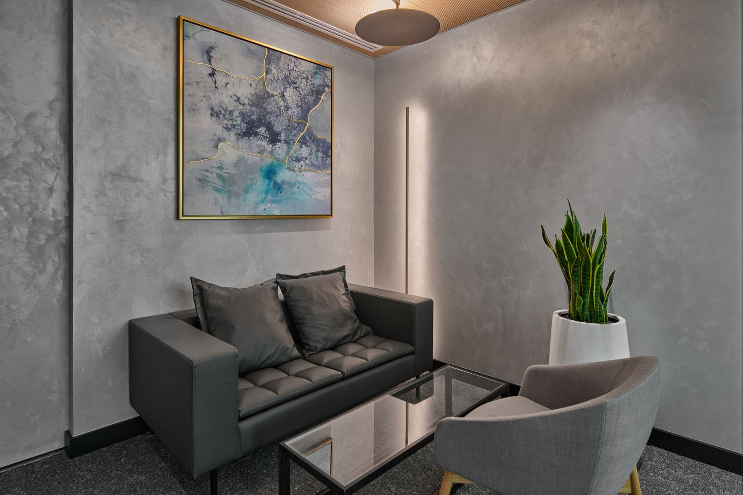 Bluecrest Capital Management Office 2 Lighting at Dubai UAE