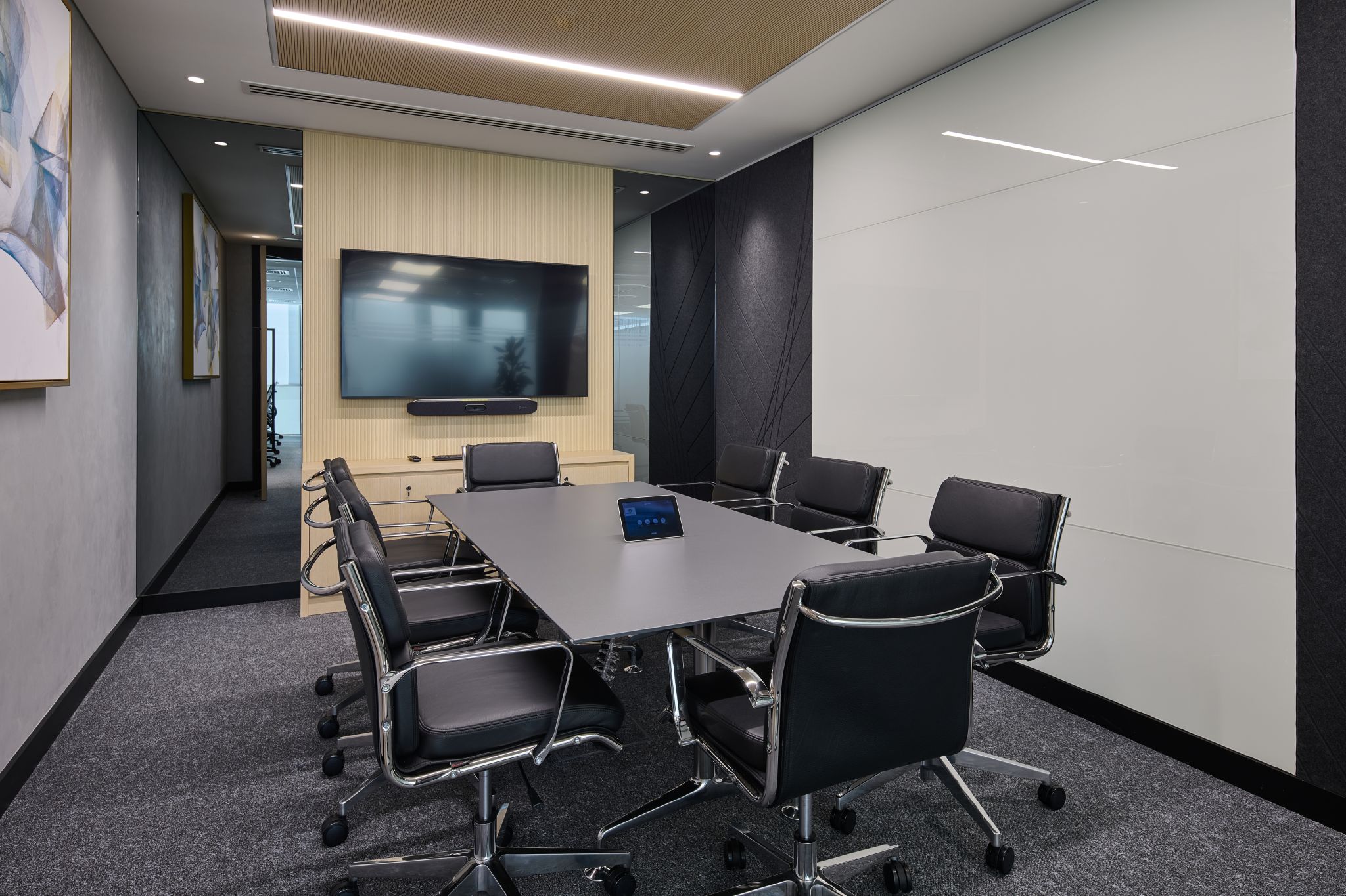 Bluecrest Capital Management Office 2 Lighting at Dubai UAE