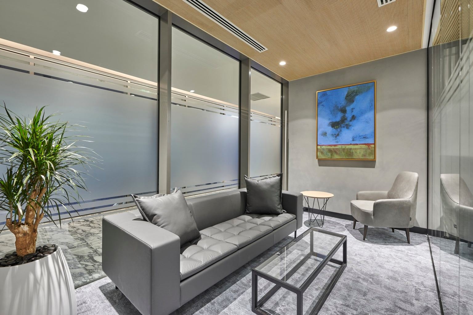 Bluecrest Capital management office 1 lighting at Dubai, UAE