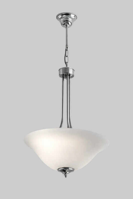 Suspended light fixture with E27 base lamp