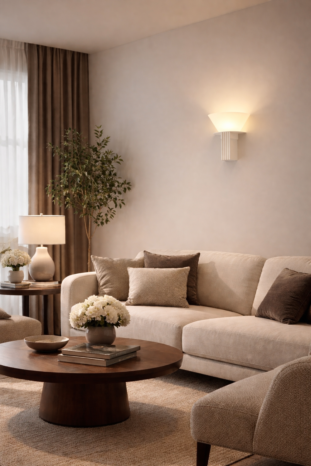Modern wall light in UAE 