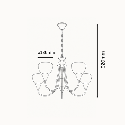 Decorative pendant light in UAE