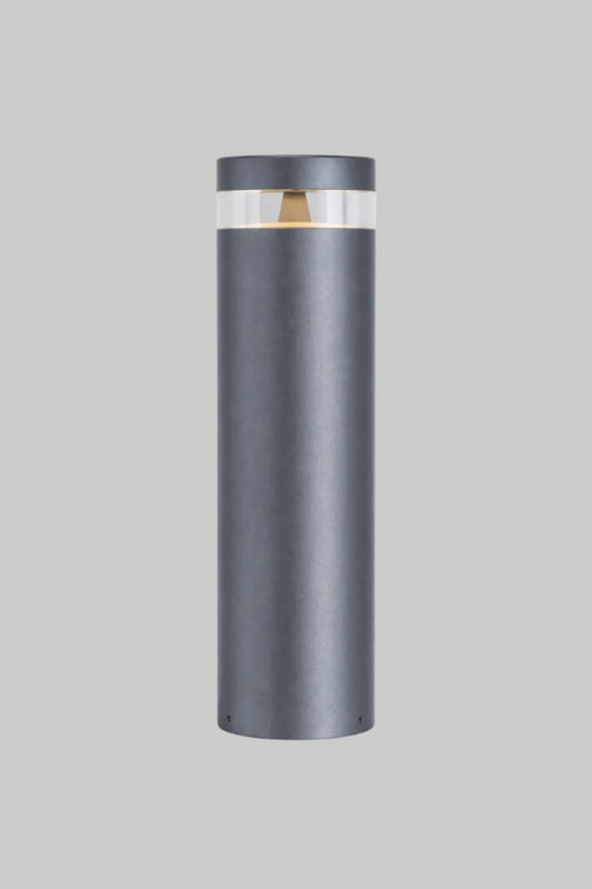 Outdoor decorative bollard light 