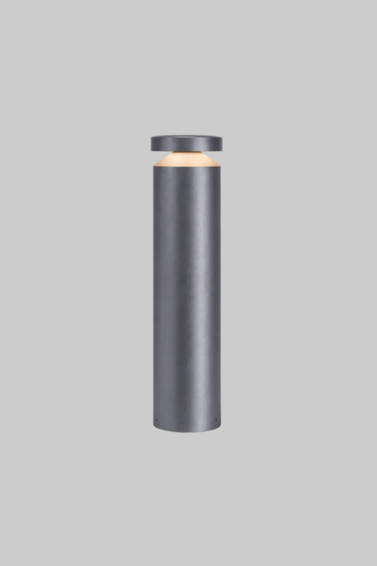 Outdoor decorative bollard light 