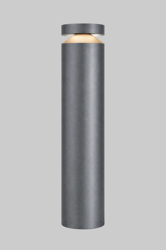 Outdoor decorative bollard light 