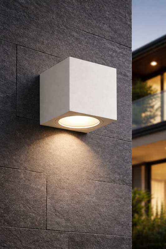 Mounted wall light fixture 