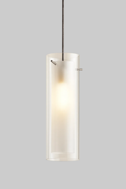 Suspended pended with E27 base lamp