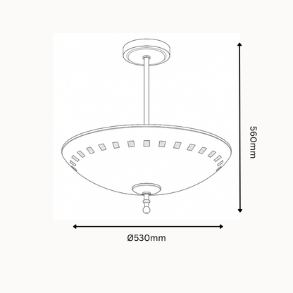 Decorative ceiling light in UAE
