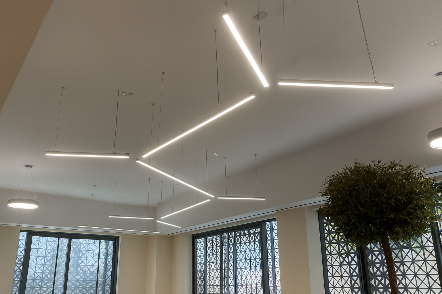 Dubai media TV HQ Lighting at Dubai, UAE