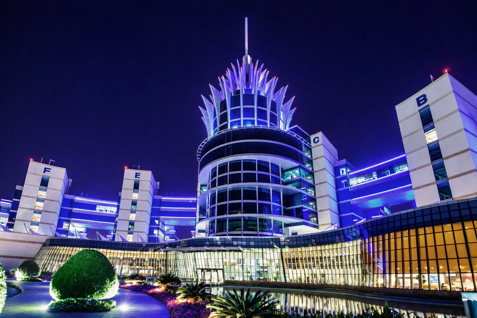Dubai Silicon Oasis HQ Lighting at Dubai, UAE
