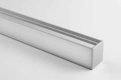 Mounted aluminum profile with COB/SMD base lamp