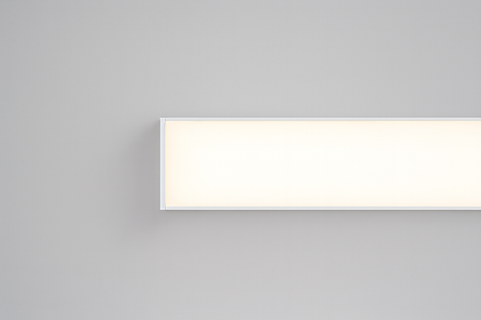 Mounted aluminium profile with CO/SMD base lamp