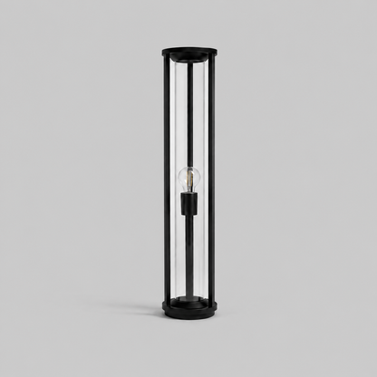 Outdoor decorative bollard light 