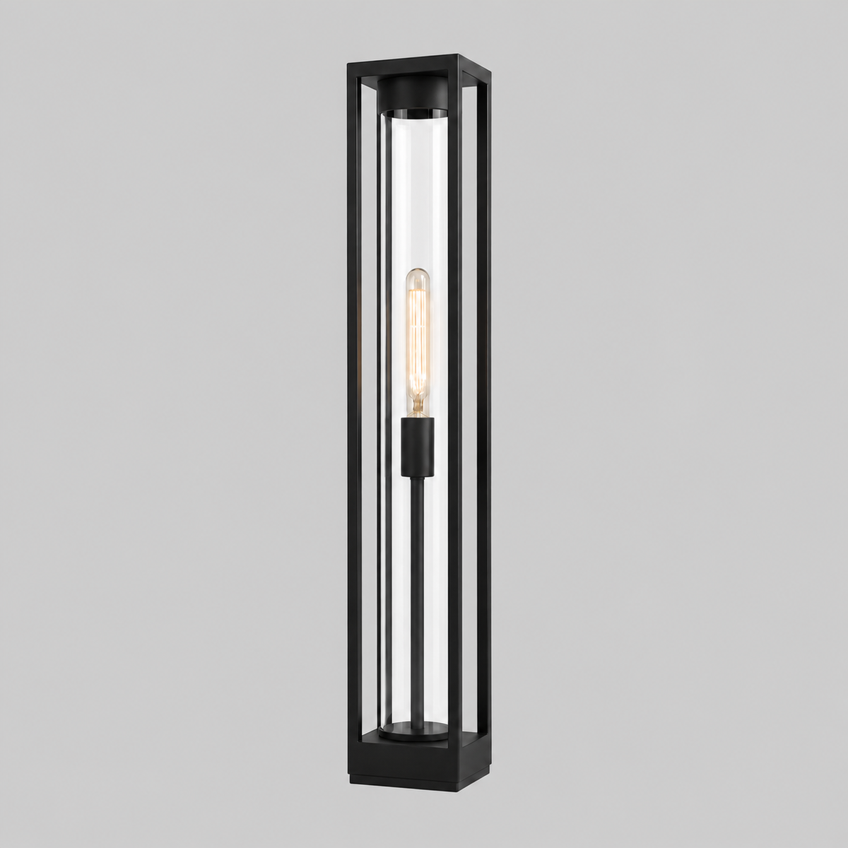 Outdoor decorative bollard light