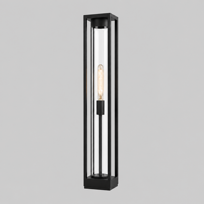 Outdoor decorative bollard light