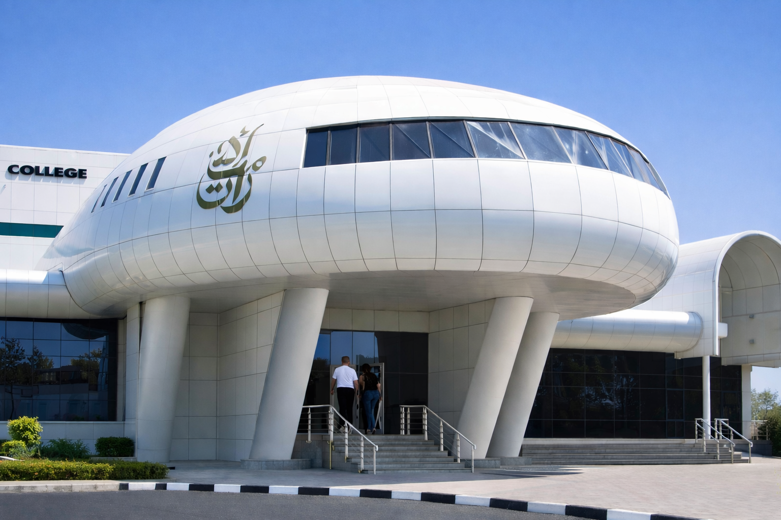 Emirates Aviation College Lighting at Dubai, UAE