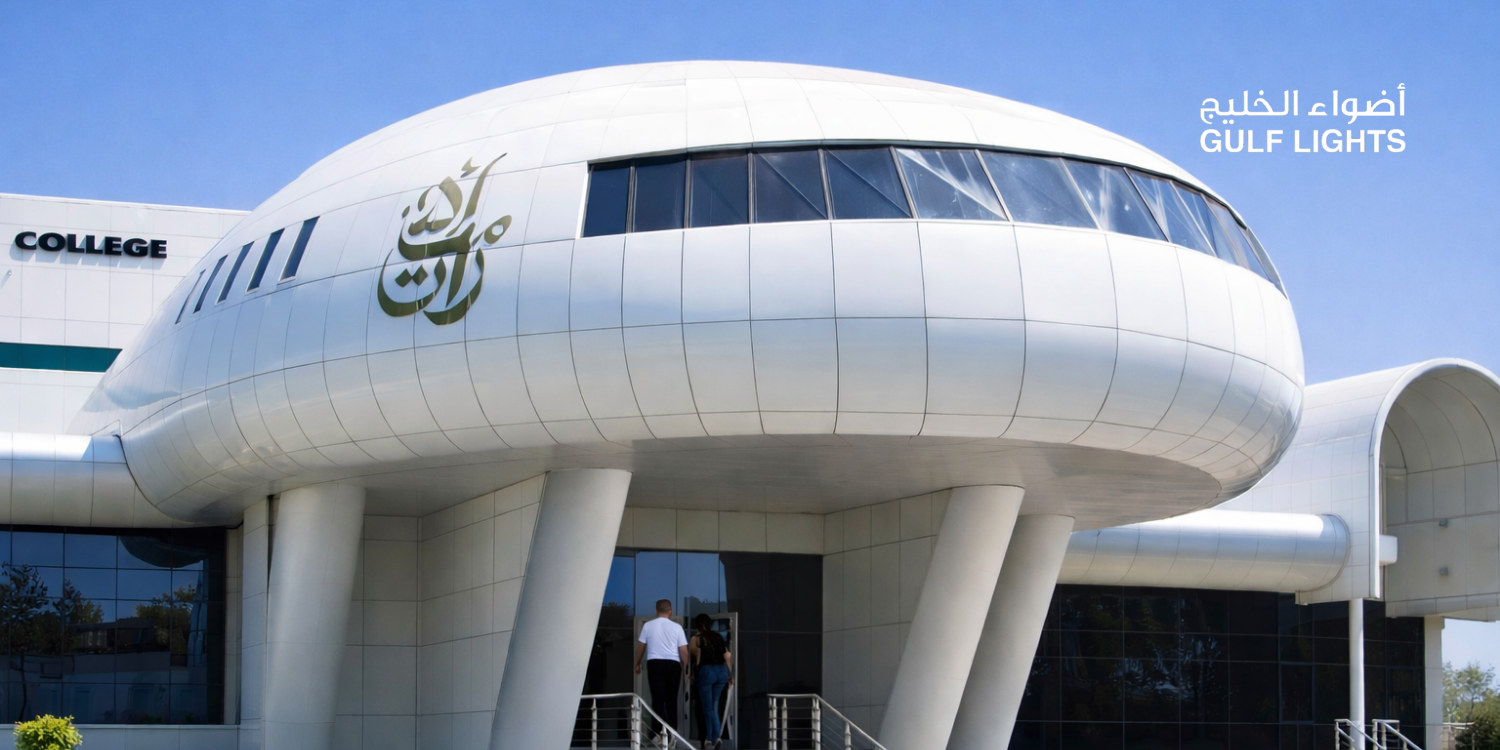 Emirates Aviation College Lighting at Dubai, UAE