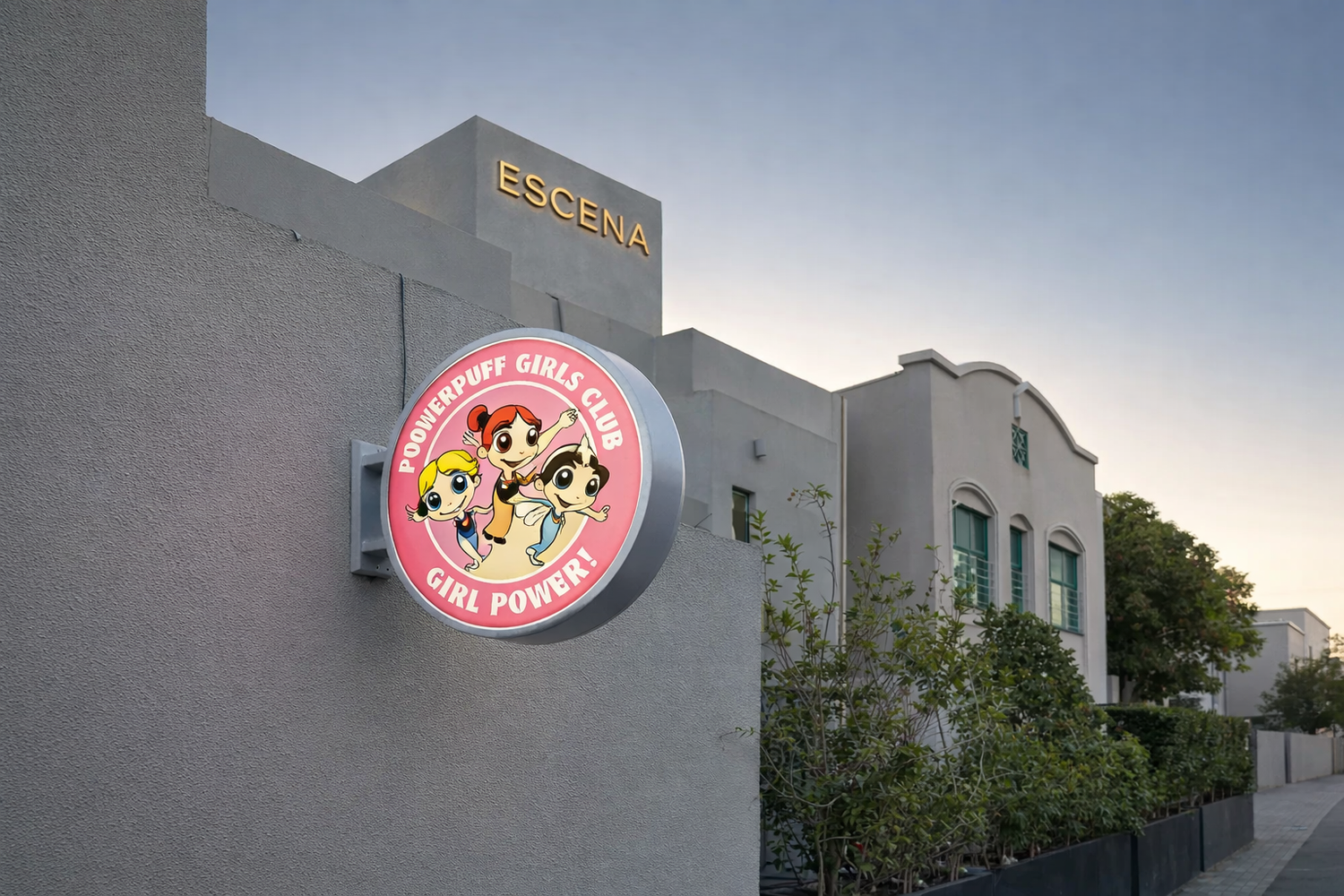 Escena Cafe Lighting at Al Ain UAE