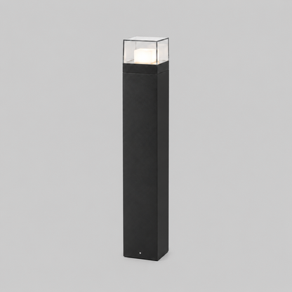 Outdoor decorative bollard light 