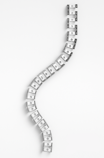 Flexible alumninium profile for strip light with COB/SMD base lamp holder