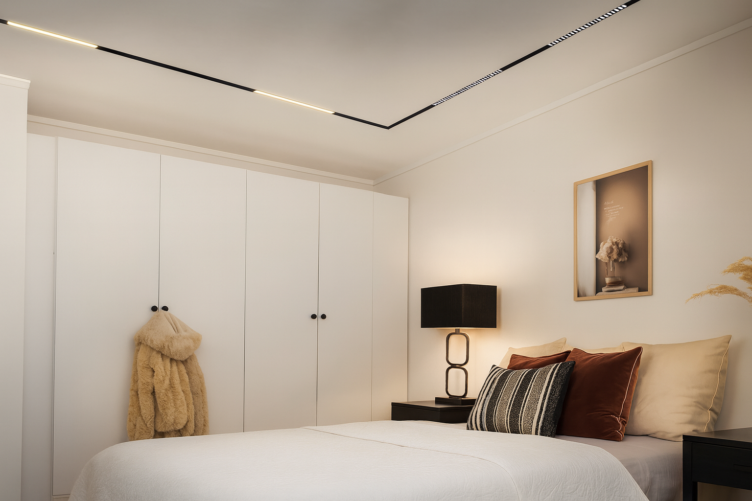 Application image for the horizontal corner connector