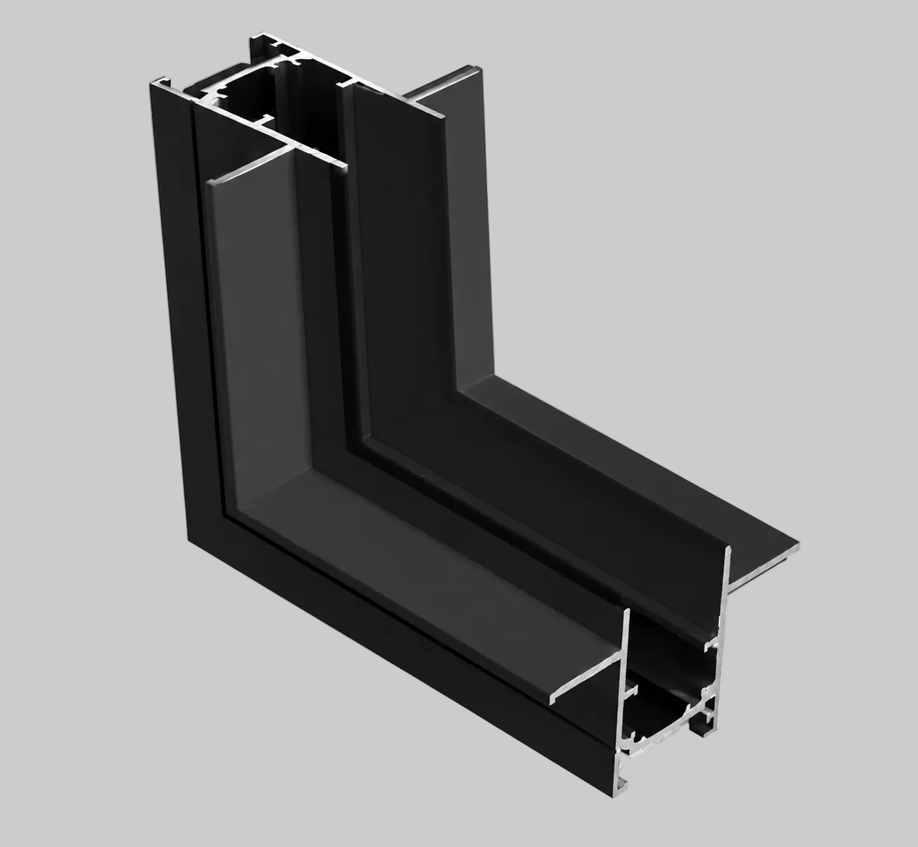 Vertical aluminum profile 