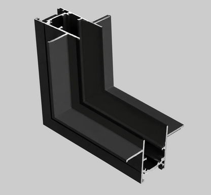Vertical aluminum profile 