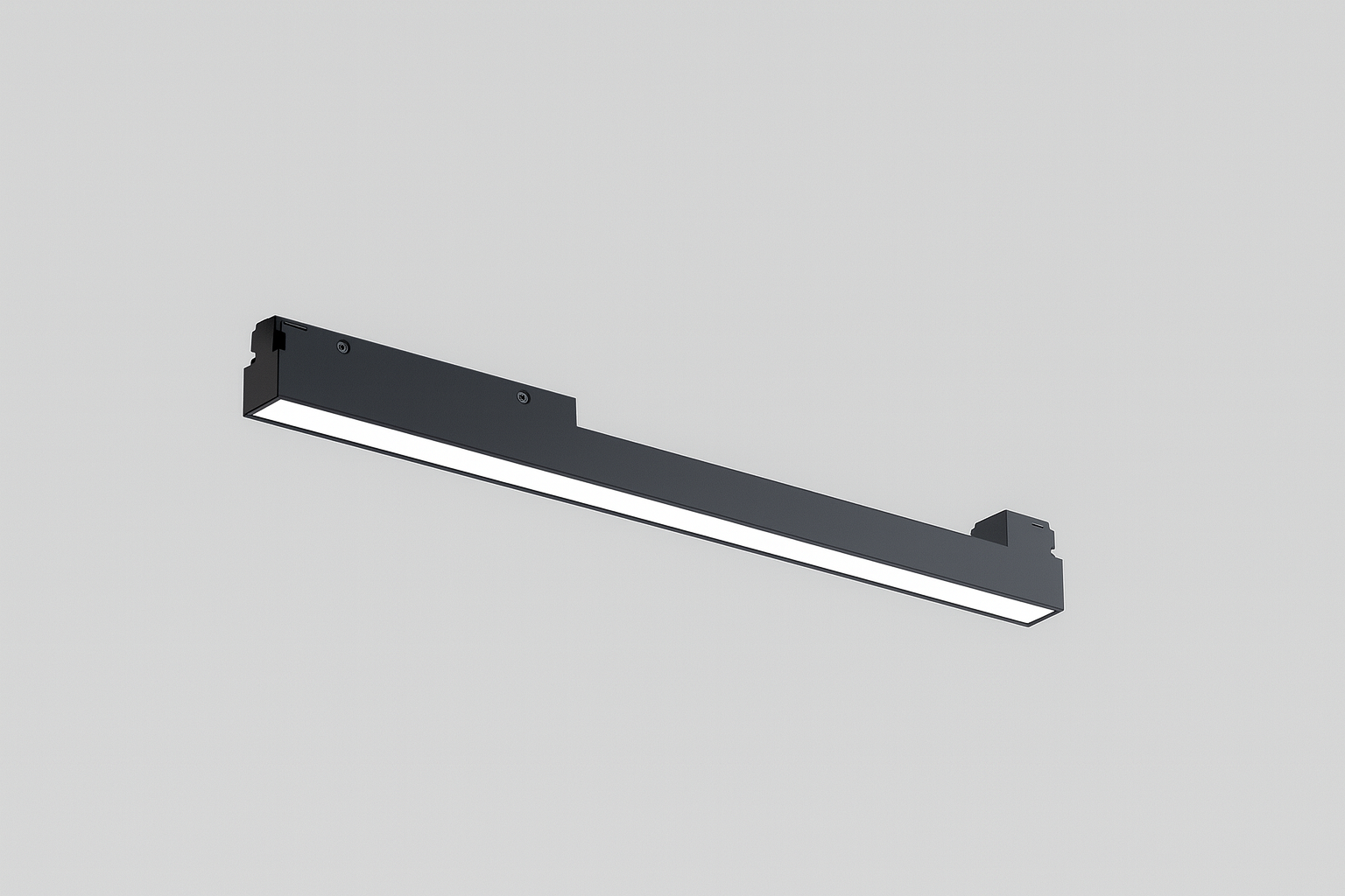 Flood light fixture for track system