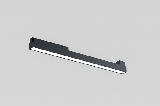 Flood light fixture for track system