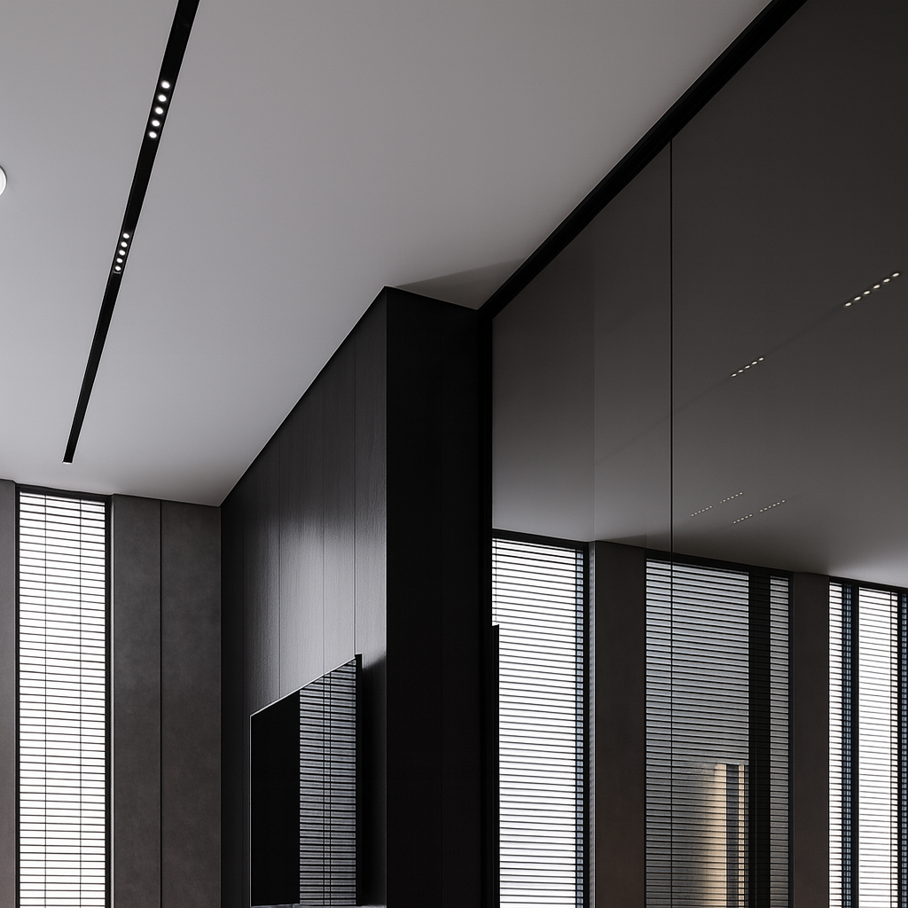 Application image for the flood light track system