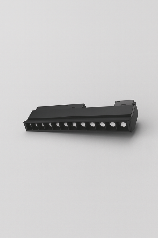 Adjustable grill light for narrow track system