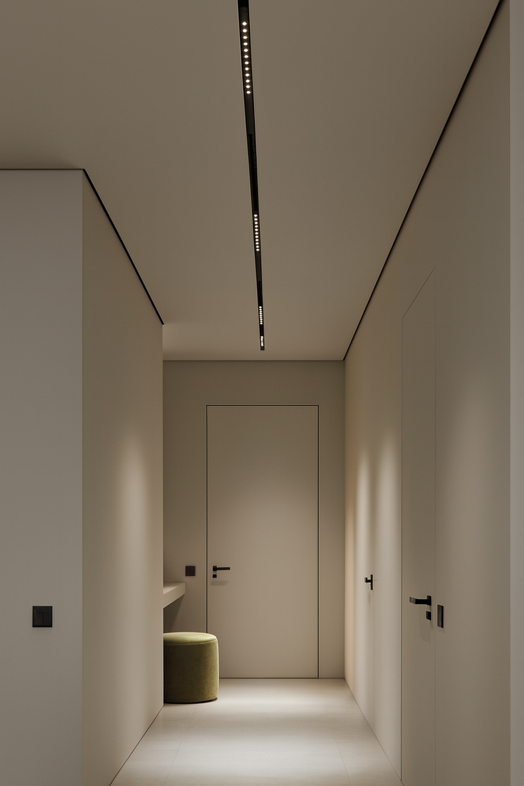 Application image for the flood light track system