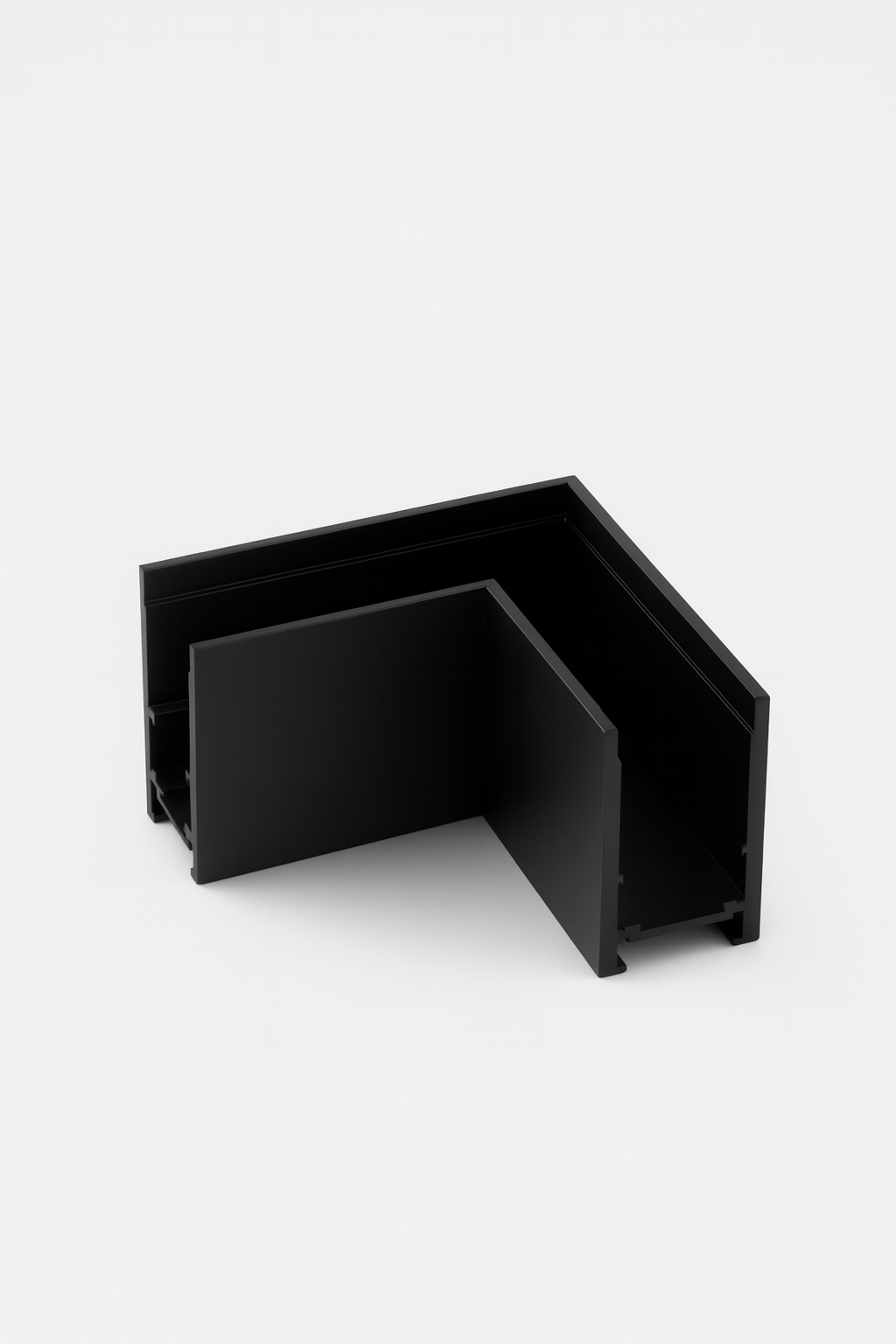 Horizontal corner connector for strip light