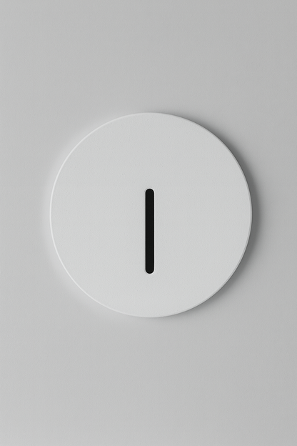 Round white recessed step light with COB/SMD base lamp