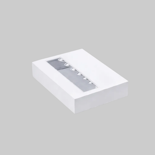 White mounted wall light 