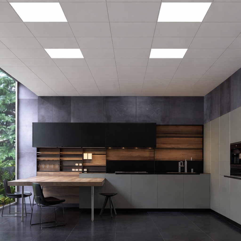 Application image for the square panel light 