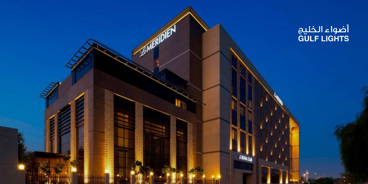 Hotel La maridien Lighting at Dubai UAE 