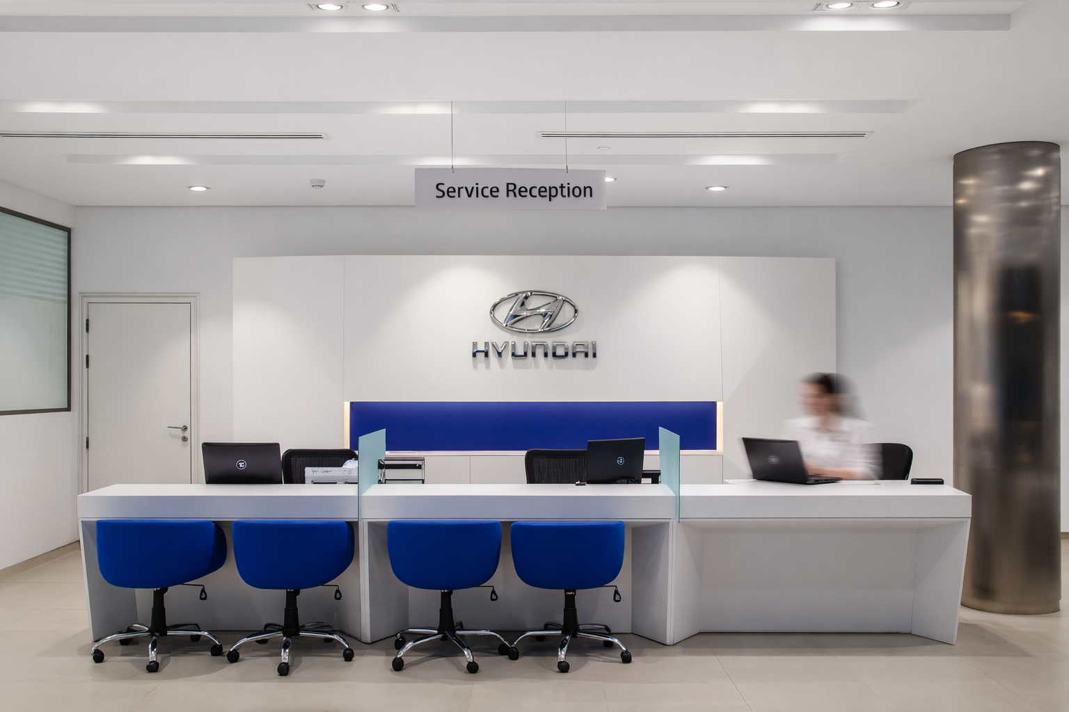 Hyundai HQ Lighting at Dubai UAE