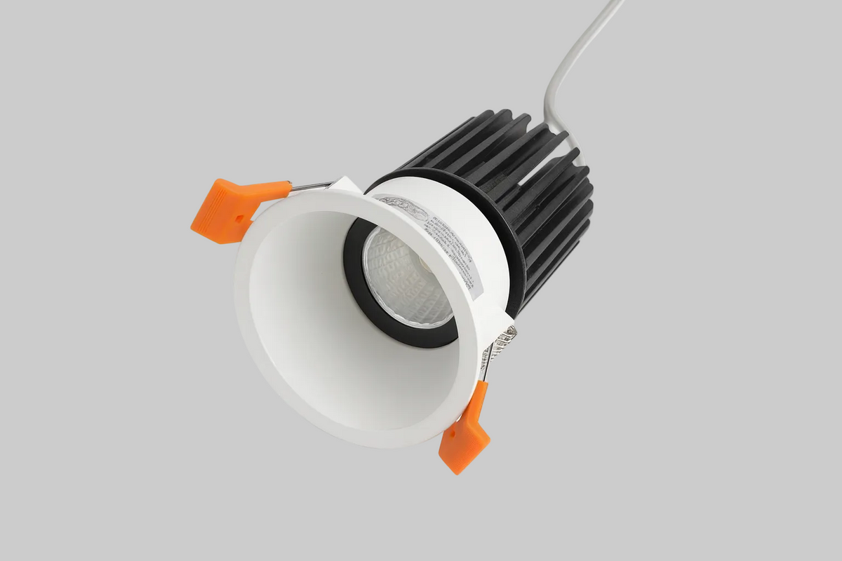 Ceiling recessed spot light with COB LED base lamp