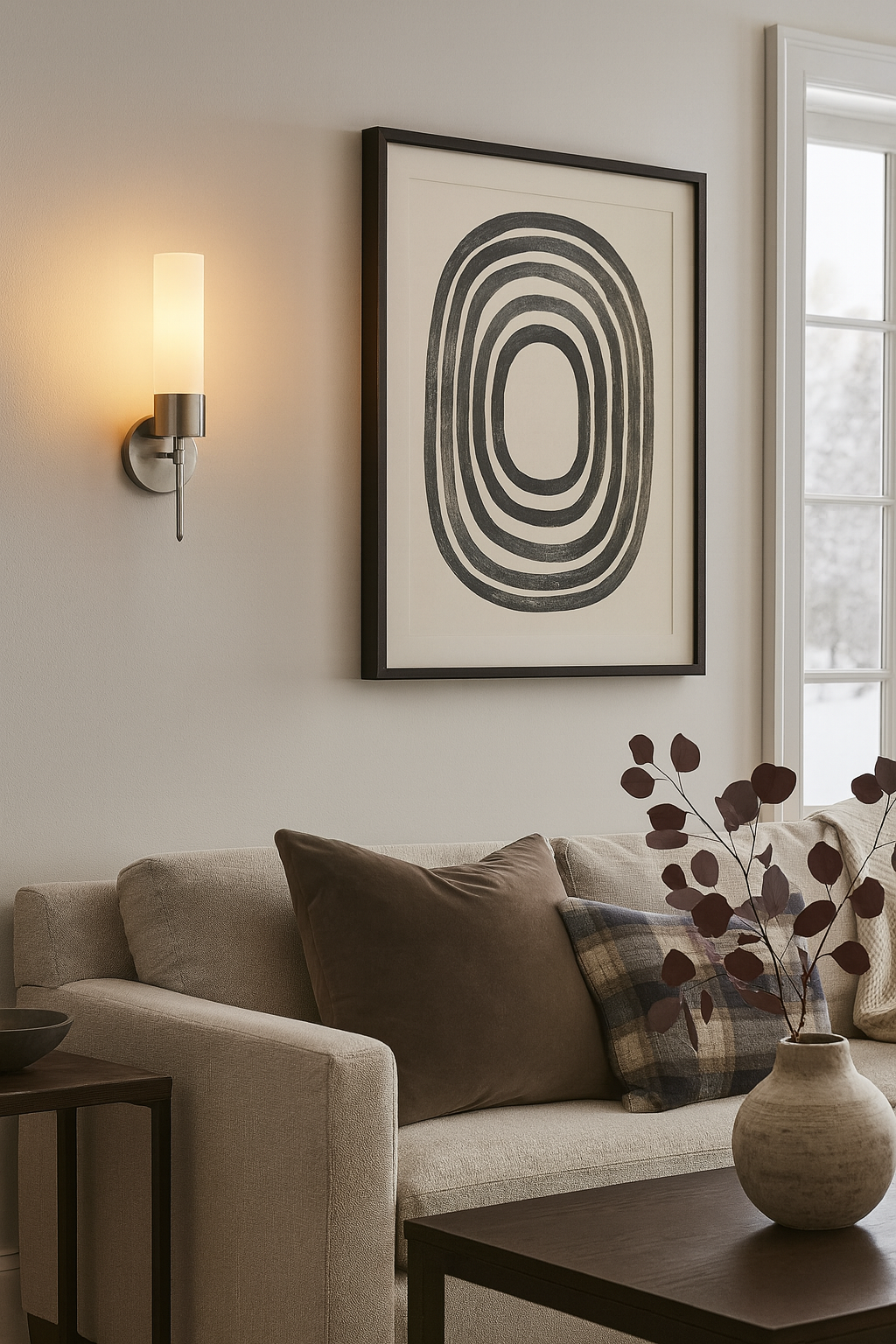 Modern wall mounted light in UAE