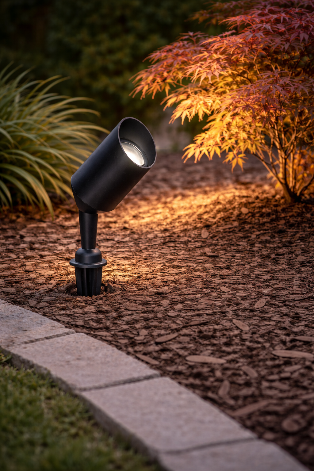 Application image for the recessed spike light 