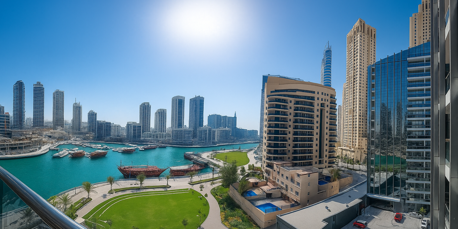 La residencia del mar lighting at Dubai UAE