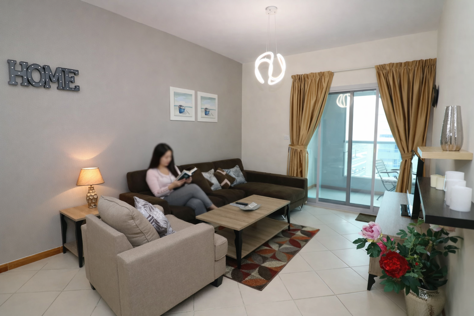 La residencia del mar lighting at Dubai UAE