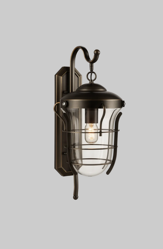 Wall mounted light with E27 base Lamp