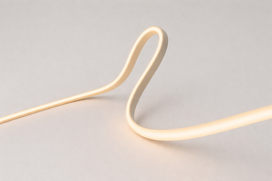 Flexible side bending LED neon light