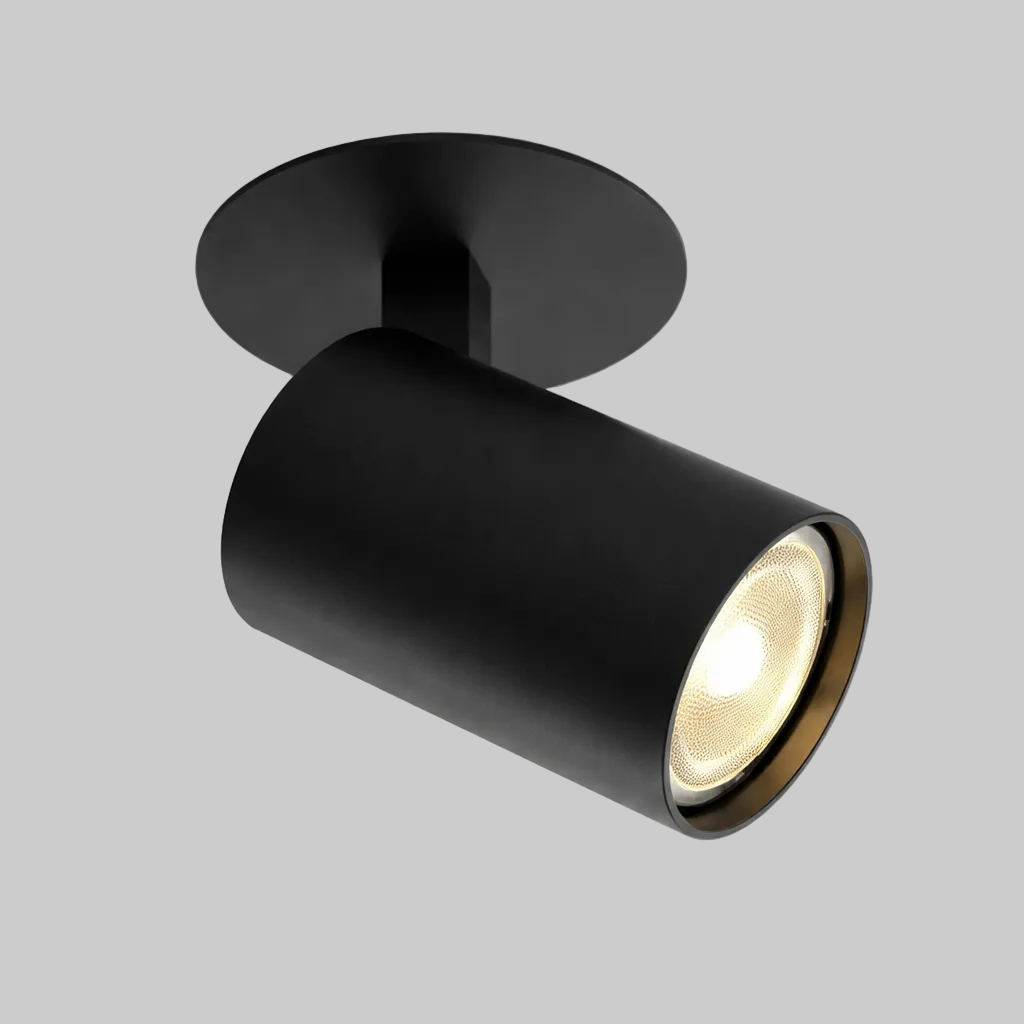 Black adjustable spotlight in UAE