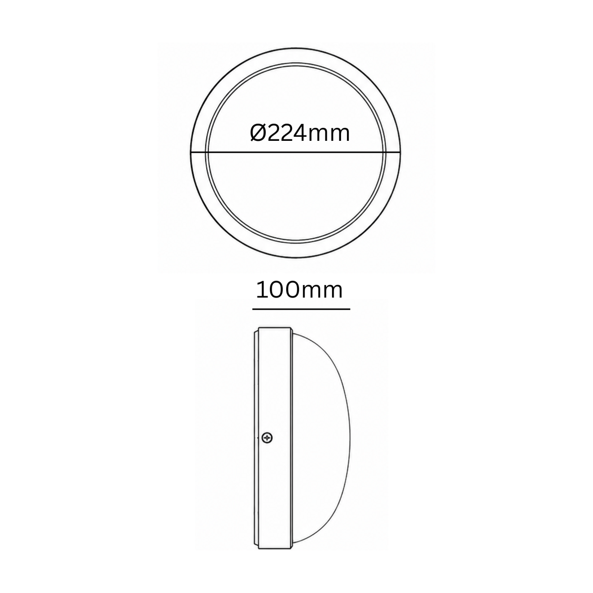 Technical dimension for the lunor 