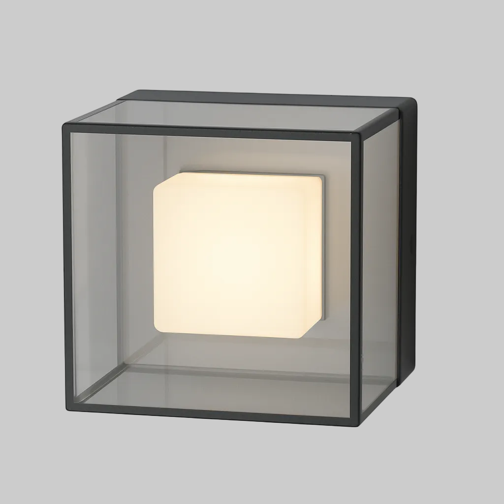 Glass wall mounted light 