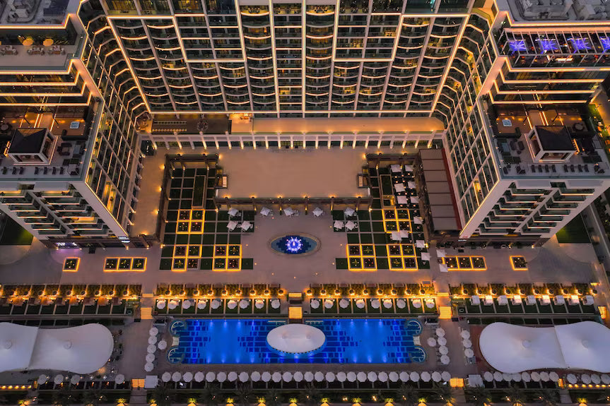 Mariott Resort Ligting design at jumeirah UAE